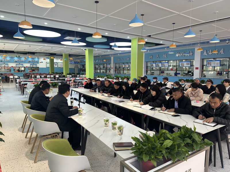 學(xué)院召開(kāi)2025年2月份校園食品安全月調(diào)度會(huì) 強(qiáng)化餐飲管理